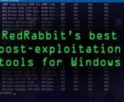 Earn &#36;&#36;. Learn What You Need to Get Certified (90% Off): https://nulb.app/cwlshopnnHow to Use RedRabbit for Windows Post-ExploitationnFull Tutorial: Https://nulb.app/x6usanSubscribe to Null Byte: https://vimeo.com/channels/nullbytenSubscribe to WonderHowTo: https://vimeo.com/wonderhowtonTim&#39;s Twitter: https://twitter.com/tim51092nnCyber Weapons Lab, Episode 207nnRedRabbit is an offensive PowerShell script designed for pen-testers and ethical hackers. Red Rabbit can give a lot of useful informati
