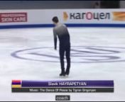 Short ProgramISU European Figure Skating ChampionshipsnMusic by: Tigran GrigoryannViolin: Edgar HakobyannFigurist: Slavik Hayrapetyan