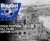 Stock Footage Link:nhttps://www.buyoutfootage.com/pages/titles/pd_na_052.phpnnDocumenting the first atomic bomb explosion code name Trinity to the aftermath of the destruction of Hiroshima and Nagasaki Japan that ended WWII.nnOn July 16, 1945 cameras recorded three different views of the first explosion of an atomic bomb and the first test of a nuclear weapon at the White Sands Proving Grounds (now White Sands Missile Range) near Alamogordo New Mexico. Trinity was the the code name of the test o