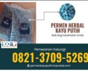 TERMURAH!! WA: 0821-3709-5269, Permen Minyak Kayu Putih Bisa Menghilangkan Jerawat Surabaya from infeksi
