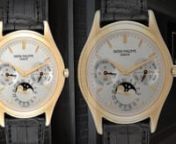 This previous Deal of the Week features the Patek Philippe Perpetual Calendar 18K Yellow Gold Watch 3940. Introduced in 1985, the Patek Philippe Perpetual Calendar ref 3940 was the first perpetual calendar watch with leap-year and 24-hour indicators in subdials. This model comes in 18k yellow gold, with a matte silver dial and black leather strap.nnCheck out our collection of Patek Philippe watches for men and women at SwissWatchExpo.nnFeatured watch (prices may change):nPatek Philippe Perpetual