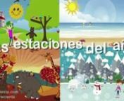 Magenetiza IIIU - La Canción de las Estaciones del Año para Niños Videos Educativos Infantiles en Español from videos para ninos en espanol en youtube