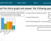 Y3 Math Wk 24 Les-2 Block and Bar Graph_1 from y3 graph