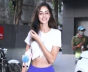 The return of the PEPPA PIG � Ananya Panday sans makeup keeps it simple in a white crop top and blue tights. Prachi Desai spotted at the airport departure with an injured leg. ‘I was shooting for my film Silence and it was an action sequence aur tabhi lag gayi thi but it is better now.’ It’s been almost a month since Prachi’s leg injury. Prachi Desai is set to make OTT debut with a murder mystery film, Silence. Sridevi’s younger daughter Khushi Kapoor was also snapped by the paparazz