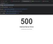 500 Internal Server Error - Google Chrome 2020-12-05 13-14-30 from error 500 server error