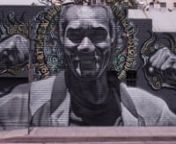 This mural was painted at and donated to the Jonah Project in Los Angeles&#39; Skid Row in the Summer of 2010.nPhotograph of