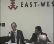 A forum by the East-West Center in Washingtonnn
