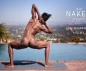 Sculpt, tone, and strengthen your core with this high-energy naked yoga flow featuring Nikelola! This twenty eight-minute program will give you all the restorative benefits of yoga while also targeting deep, hard-to-reach muscles in your midsection. You’re sure to work up a serious sweat with this one! Namaste.nnThis video will help you:n• Increase flexibility, mobility, and balancen• Build strength and tone musclesn• Cultivate focus and mental claritynnBenefits of nude yoga include:n