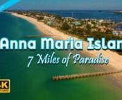 Footage of this video of Anna Maria Island is available for purchase, contact Info@TampaAerialMedia.comnnWe show Anna Maria Island from Bean Point to the Longboat Pass,Below are the places of interest featured in this video so that you can plan your Anna Maria Gettaway.nnCRUISESnAMI Dolphin Tours (8:58) 5325 Marina Dr, Holmes BchnAnna Maria Island Princes (12:00) 402 Church St N, Bradenton BchnAnna Maria Island Explorer (12:18) 402 Church st N, Bradenton BchnCapt Kathe &amp; First Mate Pup P