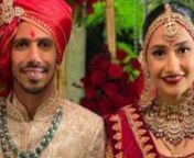 INSIDE Yuzvendra Chahal and Dhanashree Verma’s wedding: Take a look at this video of the newlyweds. Yuzvendra Chahal and Dhanashree Verma had announced their engagement in August this year. The renowned cricketer married his fiancée, who is a doctor and choreographer, Dhanashree Verma on Tuesday. The wedding took place in Gurugram and has some of the couple’s closest friends and family as attendees. The couple looked blissful in red outfits. Entrepreneur Rohit Reddy and Cricketer Shikhar Dh