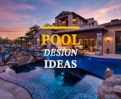 Our Pool Design Ideas series was created to help spark ideas of what might be a good fit for you in your backyard. When you’re starting the process of building a pool, there are numerous decisions to make. A great place to get started is with the pool design and design elements. nWhether it’s a freeform or geometric design, with modern, tuscan, or retro design elements; it’s really about the look that fits your home.nnAt California Poolsall created to match the rustic look and feel of th