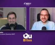 Welcome to QuBites! In this video series, Valorem Reply&#39;s resident expert, Rene Schulte breaks down Quantum Computing alongside other experts in the field. This week, Rene is joined by Ciprian, RD &amp; Azure Quantum MVP, to chat about The Quantum Computing Hardware Landscape. Check back each week for new episodes!