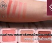 China private label blusher powder factory, china cheap makeup blusher price, makeup blush palette.nhttp://madihahtrading.comn--------------------nProducts Name: Blushes Powder, Blusher.nFeature: Waterproof.nIngredient: Mineral.nForm: Powder.nUse For: Face Makeup.nSkin Type: All Skin Type.nColors: Your Custom Colors Available.nPackaging: Your Custom Packaging Available.nShelf Life: 2 Years.nSample: Available.nCertification: GMPC/ISO22716/FDA/BUREAU VERITAS.n--------------------------------------
