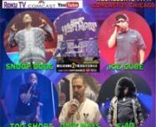 Urban Grind TV Show - Mount Westmore Tour Stop in Chicago featuring Snoop Dogg, Ice Cube, E-40, Too &#36;hort, Dave Mays, DJ KCeasar, Comedian Mojo Brookzzz, Chairman Fred Hampton Jr. n#THIRSTIEVILLEnBroadcast Date: December 15, 2021 Season 24 Episode 12nThis Wednesday 11pm on @UrbanGrindTV Comcast Cable 25 Chicago + @amazonnApp Store: Urban Grind TVnnUrban Grind TV airs:⁠nWednesdays 11pm on Comcast Cable 25 in Chicagon@rokuplayer CODE: UGTVnStreaming online at UrbanGrindTV.com + on YouTube⁠nn