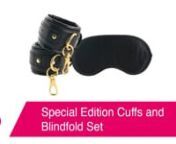 https://www.pinkcherry.com/products/special-edition-cuffs-and-blindfold-set (PinkCherry US)nhttps://www.pinkcherry.ca/products/special-edition-cuffs-and-blindfold-set (PinkCherry Canada)nn--nnIf we were to create the ultimate play kit for people looking to explore some bondage fantasies, the Special Edition Cuffs and Blindfold Set is exactly what we&#39;d come up with. Alas, the pleasure geniuses at Sportsheets beat us to it. That&#39;s okay, everyone wins when there&#39;s more perfect play gear in the worl