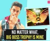 “I want to be like Salman Khan in my life”, says Pratik Sehajpal in an exclusive interview with Pinkvilla. Big Boss First runner opens up about getting emotional in front of everyone when Tejaswi’s name was announced as winner and how he felt on hugging the trophy for a minute. He went on say “The trophy is mine, even though it’s lying at someone’s house”. Watch out this fun interview where we ask him to ‘Kiss, Marry or Kill’ between Devoleena, Akasa and Neha Bhasin.