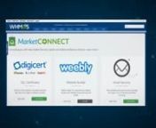 MarketConnect is the new digital services platform from WHMCS that allows you to resell market-leading services including SSL, site builder, email security, website backups, VPN services, SEO tools and more →https://marketplace.whmcs.com/connectnnnWith MarketConnect you&#39;re always in control - you choose what you sell, you set your own pricing, you configure promotions and you can even customise welcome emails. Plus provisioning and service delivery is 100% automated.n nSome of the brands you