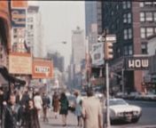 Archival footage shot by an amateur filmmaker while visiting the USA in 1970.nnIt contains stock footage of New York: nn0:46 - Horn n0:48 - Christopher Street - West Village;n0:58 - Village Voice Newspaper headquarters: a very radical and very left wing (much more so than today) publication. The Village Voice is the nation&#39;s first alternative weekly newspaper, covering the counter-culture, politics, and all things New York from 1955 to now;n1:44 - Chinatown on the east side of Manhattan;n1:52 -