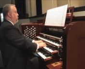This video celebrates the debut recording, entitled “French Trilogy,” of the gloriously-restored G. Donald Harrison signature organ, Aeolian-Skinner Opus 1257 (dated 1955), at James F. Byrnes Auditorium on the campus of Winthrop University in Rock Hill, South Carolina.The featured organist in this video is Princeton University Organist Eric Plutz.In addition to a performance by Eric Plutz of the Prelude and Fugue in E-flat major by Camille Saint-Saëns, this video includes commentary fro