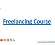 Popular Freelancing courses you can learnnnIf you want to be your own boss, start freelancing.It is up to you to find paid work full-time or part-time. whether directly with clients, through subcontracting, or through a jobs marketplace.nFreelancing can be an incredible way to start earning and living on your own terms, there are financial and health benefits associated with it. nnThere are dozens of different types of freelance jobs, and more businesses than ever are hiring freelancers. If yo