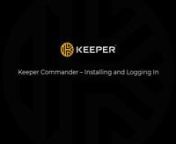 Keeper offers binary installs for Windows, Mac, and Linux that can be found via the releases link in the description. nnCommander can also be installed via pip. With python 3 installed, go through these steps to install via the command line.nnFirst validate Python is correctly installed by checking the installed version from a command shell:n&#36; pip3 --versionnnFrom a terminal window, install Keeper Commander with pip3:n&#36; pip3 install keepercommandernnOnce installed, you can start Keeper Commander