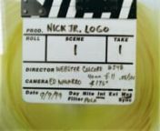 This is a 4K scan of a Nick Jr. Productions logo that I was contracted to do in 1999, under the leadership of Art Director George Guzman at Nickelodeon&#39;s On-Air Design Dept in New York. This was shot in my garage in San Mateo, California. My cameraman was Edwardo Navarro, whom I had worked with on James and the Giant Peach. We used a 35mm Mitchell NCR camera and 5248 stock, with polarizing filters to minimize glare. The camera had a black-and-white video tap and I used an early Video Lunchbox fr