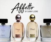 A product video of Perfume Series by Affetto (by Sunny Leone)nShoot on Sony A7III