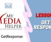 Hello! In this video, we’ll sign up for GetResponse and Create Our First Mailing List and Opt-In Form. Enjoy!nnMake SURE To Get Your FREE 60-PAGE My Media Helper WordPress and GetResponse eBOOK:nn � � - https://www.mymediahelper.com/wordpress-getresponse-ebooknnPlease LIKE, SHARE, and JOIN the Channel!nnGetResponsennSign Up For GetResponse 30-Day Free Trial: https://secure.getresponse.com/create_trial/?a=mymediahelpernnNo Payment Information is Necessary Unless You Want to Continue the Sub