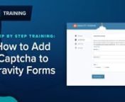 Improve your website security by adding reCAPTCHA to your WordPress website in this Gravity Forms tutorial! Cut down on spam submissions and receive better leads through your Gravity Forms when you follow this reCAPTCHA tutorial from Technology Therapy Group.nn▶️ Want to watch another? Check out our Website Marketing playlist: nhttps://www.youtube.com/playlist?list=PLoirbY93e1wUbbeSxYKtJVtx_G4h-KX6Ynnn* Trust the WordPress experts at WP Engine with your webhosting ➜ https://bit.ly/3jm3w8