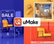 I’ve had a wonderful opportunity to helpnthe team at uMake to create a brand video that would announce the launch of a massive update for their mobile CAD app for iPhone and iPad. The result is an upbeat ad featuring colorful 3D illustrations, 3D motion graphics, UI animation.