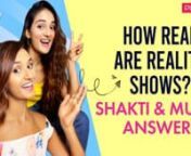 In a candid chat with Pinkvilla, Shakti Mohan &amp; Mukti Mohan open up on Dance With Me Season 2 and how real are reality shows. They also reveal who Neeti Mohan’s son Aryaveer’s favourite Masi is. Check it out.