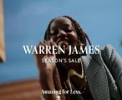 WARREN JAMES_SUMMER 15_WOMENS_ONLINE_SEASON SALE from sale