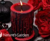Whip Up the Bleeding Pillar Candle Recipe with a fragrance fun Halloween candle recipe using Natures Garden Bite Me Fragrance Oil and various NG ingredients!nnRecipe makes 2 scented candles.nnIngredients Found At Natures Garden:nPillar of Bliss Wax- 10 Pounds:https://www.naturesgardencandles.com/candle-wax/pillar-of-bliss-wax-10-poundsnRound Pillar Candle Molds:https://www.naturesgardencandles.com/round-pillar-candle-moldsnBite Me Fragrance Oil:https://www.naturesgardencandles.com/bite-me-