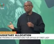 Obi Frowns At Expenditure For Office Of First Lady, Tune in for more News Stories with Damilola Ajao on Kaftan TV Newsroom Showing on KAFTAN TV Startimes Channel 480 DTH, 124 DTT .LIVE 1PM daily.nnVisit &#124; www.kaftan.tvn#imagineabeautifulworld #KAFTANTV # newsroom #share #comment #like #watch