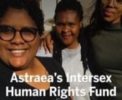 Today we share our grantee partner Intersex South Africa (ISSA), one of 53 intersex organizations supported by Astraea&#39;s Intersex Human Rights Fund (IHRF) 7th grant cycle. Intersex South Africa collaborates with other intersex organizations at the national, regional, and global levels to raise awareness of intersex issues and advance the rights of intersex persons. During covid–19, ISSA conducted a national survey to understand how the members of the intersex community were affected and publis