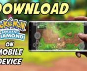 The all new Remake of Pokemon Diamond and Pearl is here! This game can now be fully played into your Switch, PC or into your favorite mobile device. For more info on how to setup this game into your mobile, watch this video till the end.nnDownload full game and emulator app https://approms.com/pokebdspmobilenn�Recommended Smartphone Device Specs ✔✔n�Platform: Android/iOSn�CPU: Octa-Core Processorn�RAM: 4GBn�Storage: 120GBnn-----------------------------------------------------------