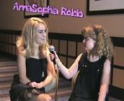 Too Kewl Top Tween Reporter Extraordinaire PIPER REESE is back on the scene with an EXCLUSIVE sit down with one of Hollywood&#39;s BIGGEST young stars of the silver screen, ANNASOPHIA ROBB!!!!  Yeah baby, Piper got to talk with AnnaSophia straight off the red carpet at this year&#39;s Palm Beach International Film Festival!!  Check it out, y&#39;all...and get sneak peaks on all the newest stuff going on at our website, Twitter, or Facebook!