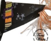 http://stampwithtami.com/blog/2009/10/stampinup-witches-hat-treat-holdernnThe perfect Halloween gift! Join us for this darling Withces hat treat holder. You won&#39;t believe how simple, fun and easy this project is. Using Stampin&#39; Up Extreme Elements stamp set, Cast a spell Designer paper, and pumpkin pie striped ribbon. nnFor downloadable template, instruction sheet and to order supplies for this project click here: nhttp://stampwithtami.com/blog/2009/10/stampinup-witches-hat-treat-holdernnTami Wh