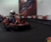 Helmet camera video of indoor go kart racing at K1 Speed in Anaheim, California - March 3rd, 2008