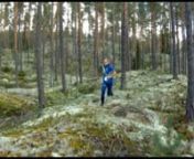 Eva Jurenikova shows the beautiful terrain in the heart of Dalarna.