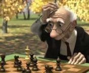 Este es un cortometraje, elaborado por una de las compañías audiovisuales de mayor proyección del mundo: Pixar. Se trata de un abuelo jugando ajedrez en el parque.