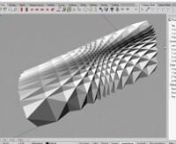 This tutorial covers a method for creating a parametric folded plate structure in grasshopper for rhino.nn*EDITnDownload the folded plate grasshopper script can from here: http://goo.gl/Mr7Nb1