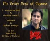 11/30/11--updated references 12/04/11nnDear Friends,nnMy good friend Bccmee--of bccmee’s Richard Armitage Vids -&#62;nGratiana Lovelace (GratianaDS90)nnP.S.You may find other RA related musings and media if you visit my blog:
