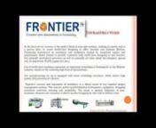 Frontier offers complete range of Modular Solutions for Office , Residence , Retail etc. We provide integrated design for Modular kitchen, Italian Kitchen, Modular Wardrobe, Modular workstation/ Office work station, Modular office furniture. We also offer Retail Solutions / Retail Merchandising services , tips. nhttp://www.frontierindia.in/html/modularsolutions.htmlnFrontier started in 2006 by Mr. Prashanth B.S. (Managing Director), Frontier is in to manufacturing of modular furniture and sheet
