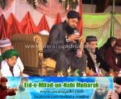 Huzoor Aisa Koi Intizam - Owais Raza Qadri - 12 Rabi ul Awal-1 from rabi ul awal