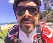 This is a time lapse sequence of myself wearing a headcam whilst ridinga bicycle from South Beach at Wollongong to Sandon Point. I stopped at Towradgi Pool to enjoy the scenery and then at Ruby&#39;s cafe for an early dinner. My kids, Zhan and Mia, were on the ride too.nnI set the camera to shoot one photo every second. Then I merged the photo&#39;s at 24 frames per second to make the time lapse video.I am just playing around with time lapse and settings for an idea I want to progress. :)