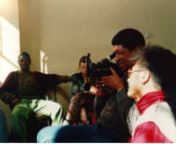 Out in South Africa, a documentary about a country in the state of transition; specifically of lesbians and gays, black and white, Indian and Asian, from townships, cities and rural areas who speak of their lives and desires as homosexuals in post-apartheid South Africa. nnHammer was invited to have a retrospective in summer, 1994, at the First Gay and Lesbian Film Festival on the African continent. She wanted to do more than screen her films and videos; she wanted to teach video production skil