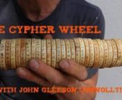 Originally invented by Thomas Jefferson, the cypher wheel is a code machine that can provide hours of creative fun, both in the making and in the execution. The first of John Gleeson Connolly&#39;s series on handmade toys. The full post w a supply list and links to other DIY videos can be found here: http://www.apartmenttherapy.com/one-minute-tip-how-to-make-a-code-machine-apartment-therapy-videos-172555nnJohn Gleeson Connolly is an actor, contractor and object maker who lives with his family in Los