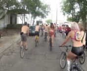 If you’ve ever wondered what it’s like to ride in the World Naked Bike Ride, you’ve found the right video.This is the entire 2012 World Naked Bike Ride (WNBR) in New Orleans, Louisiana (NOLA).This video documents events as they happened, and so contains non-sexual nudity and some adult language.May not be suitable for all viewers.Viewer discretion is advised.May contain peanuts.nnBut, seriously, you should know by now that human beings come in two models.A boy model and a girl