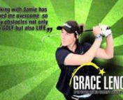 Produced by Stories In Motionnwww.storiesinmotion.com.aunnFear of failure. We&#39;ve all been there, especially as an adolescent. Grace Lenon tells us her version of the struggles as an amateur golf athlete, and how Dare2Dream helped translate the voice in her head into a strength that allowed her to excel - not only as a sportsperson but in life as a whole. Real stories by real people.nnAgency:t tStories In MotionnClient: ttDare2DreamnnFollow us:nnFacebooknhttps://www.facebook.com/storiesinmotion